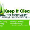 Keep It Clean Lawn Care - Business Card